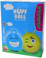 Jamara - Bouncing Ball Smile blue 450mm-2