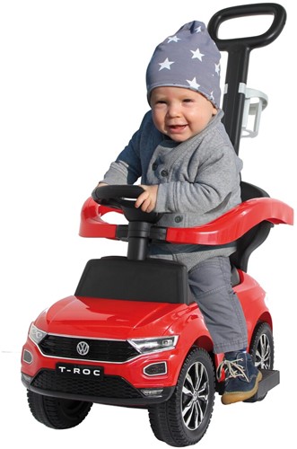 Jamara - Push Car VW T-Roc red 3in1-3