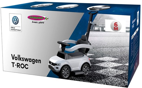 Jamara - Push car VW T-Roc blue 3in1-2