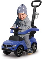 Jamara - Push car VW T-Roc blue 3in1-3