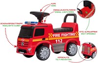 Jamara - Push-Car Mercedes-Benz Antos Fire Truck