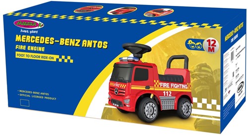 Jamara - Push-Car Mercedes-Benz Antos Fire Truck-2