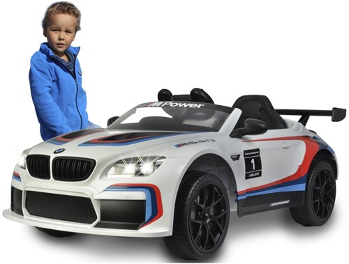 Jamara - Ride-on BMW M6 GT3 white