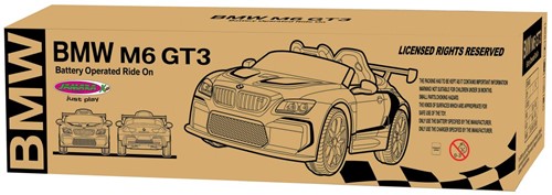 Jamara - Ride-on BMW M6 GT3 black-2