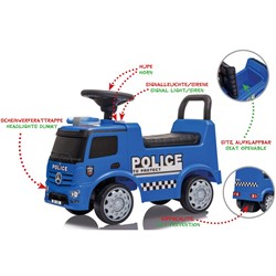 Jamara - Push-Car Mercedes-Benz Antos Police