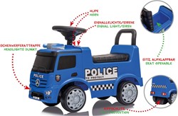 Jamara - Push-Car Mercedes-Benz Antos Police