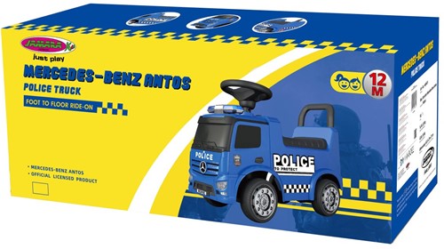 Jamara - Push-Car Mercedes-Benz Antos Police-2