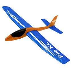 Jamara - Pilo XL Foam Hand Launch glider EPP wing blue fuselage orange