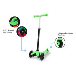 Jamara - KickLight Scooter green