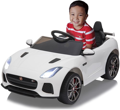 Jamara - Ride-on Jaguar F-Type SVR white 12V