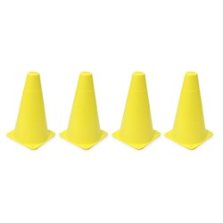 Jamara - Pylons Traffic yellow 4pcs