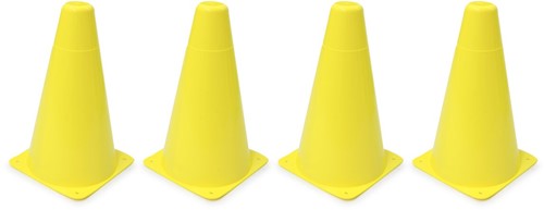 Jamara - Pylons Traffic yellow 4pcs