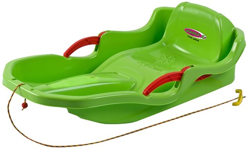 Jamara - Snow Play Bob Comfort 80 cm green with brake-2
