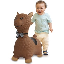 Jamara - Bouncing Animal  Lama brown with pump