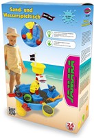 Jamara - Sand and water playing table Pirat Jack 21pcs-2