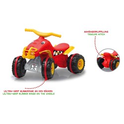 Jamara - Push-Car Little Quad red