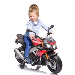 Jamara - Ride-on Aprilia Tuono V4 1100 RR red 12V