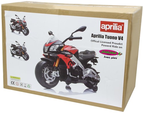 Jamara - Ride-on Aprilia Tuono V4 1100 RR red 12V-2