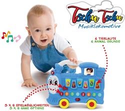 Jamara - Train with music Tschu Tschu blue