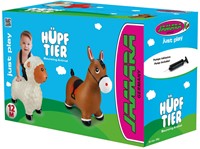 Jamara - Bouncing animal horse brown with pump-2