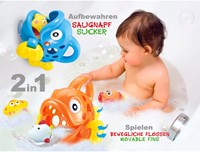Jamara - Bath toys collector Hungry Fish orange-3