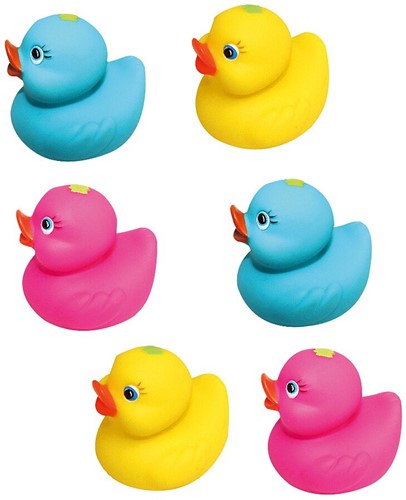 Jamara - Bath toys Ducks 6pcs