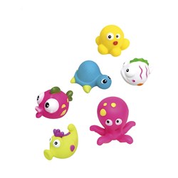 Jamara - Bath toys marine creatures 6pcs