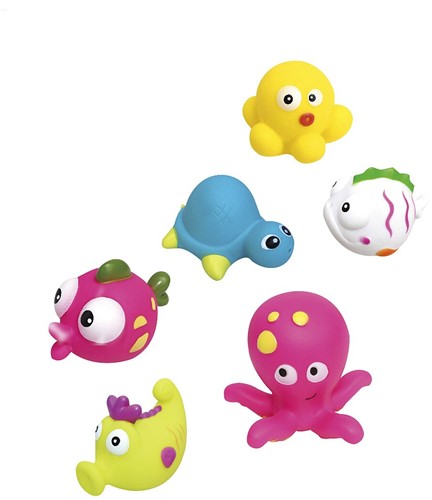 Jamara - Bath toys marine creatures 6pcs