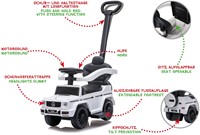 Jamara - Push-Car Mercedes-Benz G 350 d white 3in1