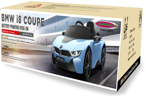 Jamara - Ride-on BMW I8 Coupe white 12V 2,4GHz-2
