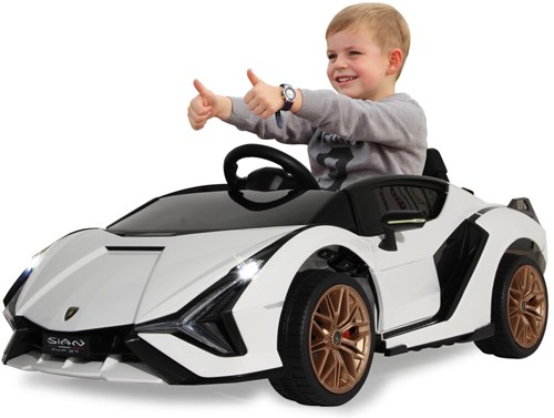 Jamara - Ride-on Lamborghini Sián FKP 37 white 12V