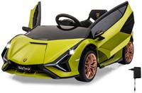 Jamara - Ride-on Lamborghini Sián FKP 37 green 12V-3