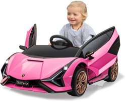Jamara - Ride-on Lamborghini Sián FKP 37 pink 12V