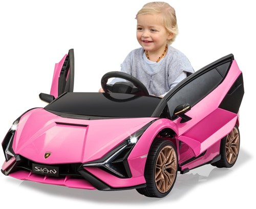 Jamara - Ride-on Lamborghini Sián FKP 37 pink 12V
