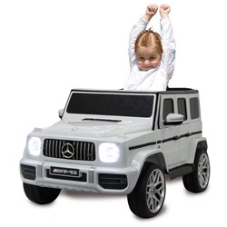 Jamara - Ride-on Mercedes-Benz AMG G63 white