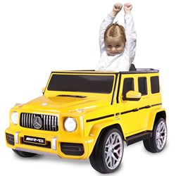 Jamara - Ride-on Mercedes-Benz AMG G63 yellow