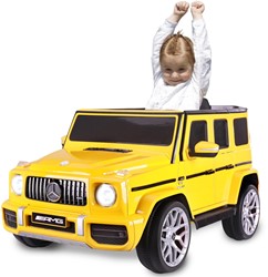 Jamara - Ride-on Mercedes-Benz AMG G63 yellow