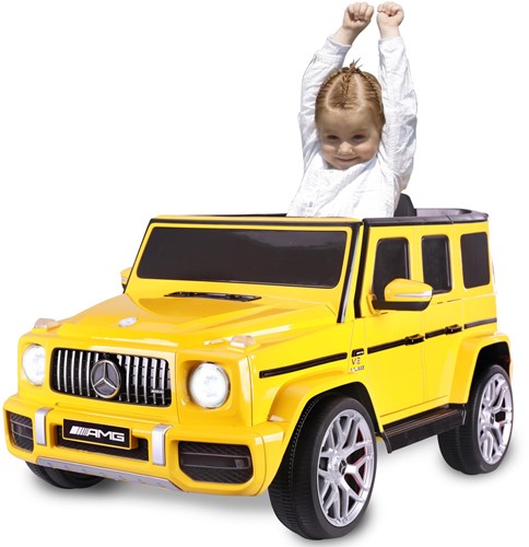 Jamara - Ride-on Mercedes-Benz AMG G63 yellow