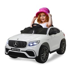 Jamara - Ride-on Mercedes-Benz AMG GLC 63 S Coupe white