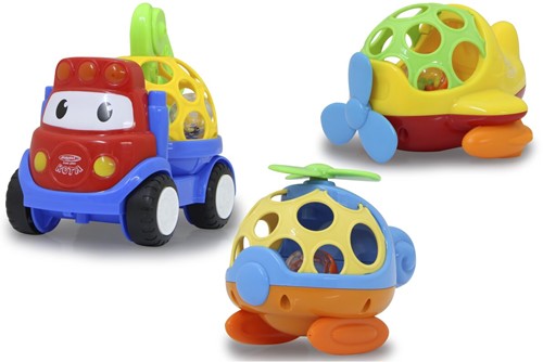 Jamara - Rota Vehicle + Airplane Set 2 3pcs