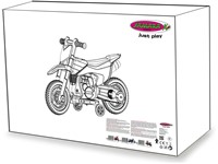 Jamara - Ride-on Motorcycle Power Bike red 6V-2