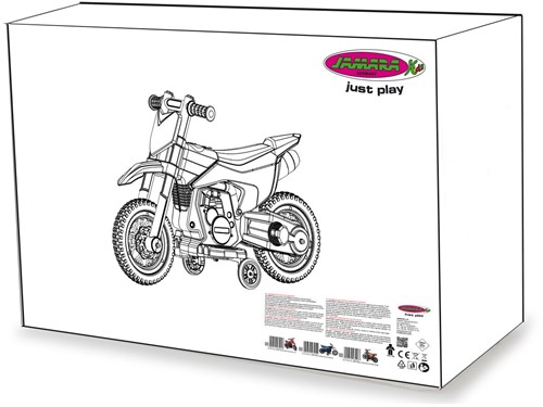 Jamara - Ride-on Motorcycle Power Bike red 6V-2
