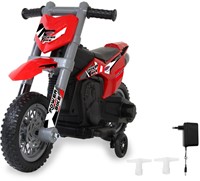 Jamara - Ride-on Motorcycle Power Bike red 6V-3