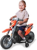 Jamara - Ride-on Motorcycle Power Bike orange 6V