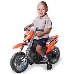 Jamara - Ride-on Motorcycle Power Bike orange 6V