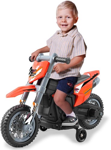 Jamara - Ride-on Motorcycle Power Bike orange 6V