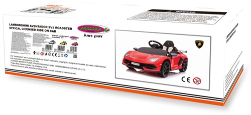 Jamara - Ride-on Lamborghini Aventador SVJ white 12V 2,4GHz-2
