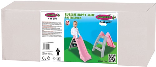 Jamara - Kids Slide Happy Slide pastel pink-2