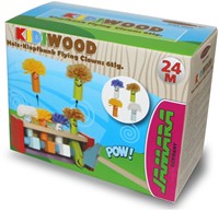 Jamara - Wooden Toys Kidiwood Kidiwood Jumping Clowns 6pcs.-2