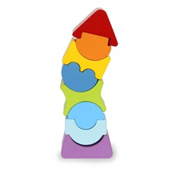 Jamara - Wooden Toys Kidiwood Tower 8pcs